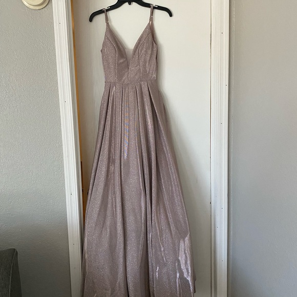 Glitter Prom Dress - Picture 2 of 13